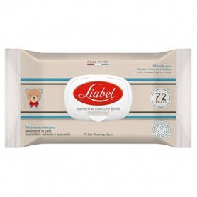 SALVIETTINE BIMBI OLIO D ARGAN 72PZ LIABEL Confezione da 12 PZ