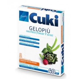 CUKI GELO SAC.PICCOLISSIMO 17X22CM 40PZ C200031 Confezione da 24 PZ