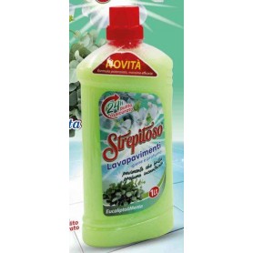 STREPITOSO PAVIM.EUCALIPTOMENTA 1LT Confezione da 12 PZ