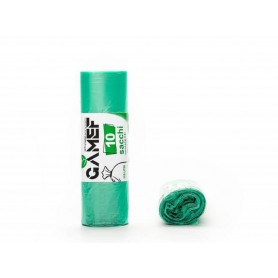 GAMEF SACCHI 70X110 10PZ VERDE 110LT Confezione da 40 PZ