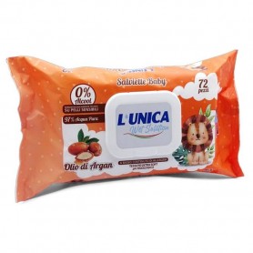 L UNICA SALV.BABY 72PZ ARGAN Confezione da 15 PZ