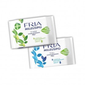 FRIA SALVIETTINE MILLEUSI 20PZ TE  VERDE/BLU Confezione da 18 PZ