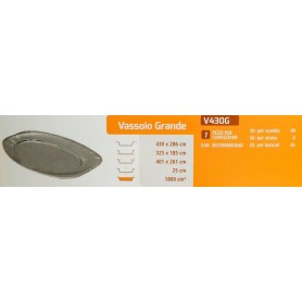 KITO VASSOIO.ALLUM.GRANDE 1PZ Confezione da 40 PZ