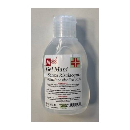 GEL MANI M888 IGIEN.ALCOOL 70%-100ML 25PZ Confezione da 25 PZ