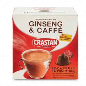 CRASTAN CAPS GINSENGCAFFE  10PZ 90GR Confezione da 8 PZ