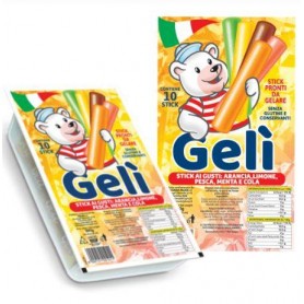 GELI  10 STICK FRUTTA PRONTI DA GELARE 300G Confezione da 24 PZ