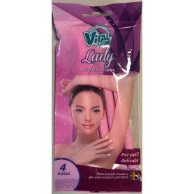 VITAL RASOIO DOPPIA LAMA LADY X4PZ Confezione da 25 PZ
