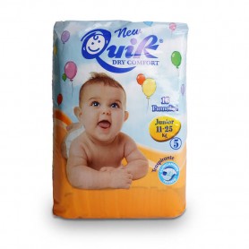 QUIK PANNOLINI JUNIOR 11-25KG TG5 Confezione da 6 PZ