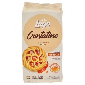 LAGO CROSTATINE ALBICOCCA 6PZ 240G Confezione da 20 PZ