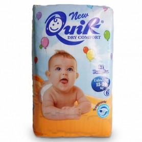 QUIK PANNOLINI EXTRALARGE 15-30KG TG6 Confezione da 6 PZ