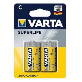 VARTA SUPERLIFE 1/2 TORCIA X2 R14P BABY Confezione da 12 PZ