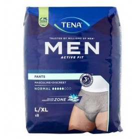 # TENA FOR MEN ACTIVEFIT 8PZ PANTS Confezione da 2 PZ