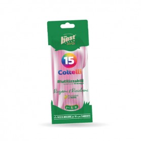 THE BEST COLTELLI RIUT.15PZ FUCSIA Confezione da 30 PZ