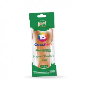 THE BEST CUCCHIAI RIUT.15PZ ARANCIO Confezione da 30 PZ