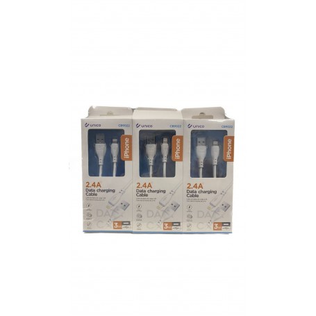 CAVO RIC.RAPIDA 2.4A BIANCO 3M COD.CB9022 IPHONE Confezione da 6 PZ